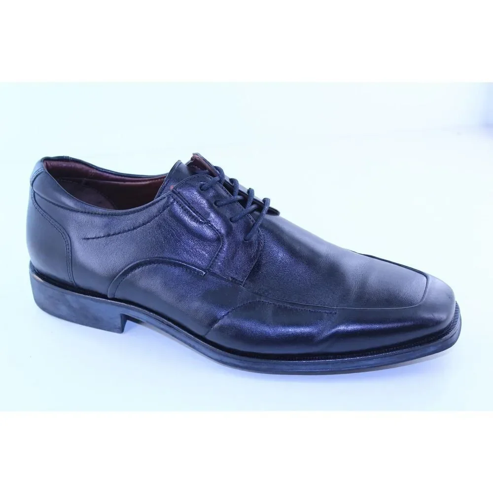 Johnston & Murphy Black Leather Dress Oxfords 11 M